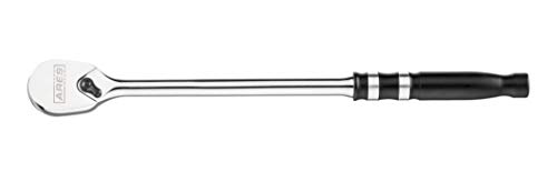 ARES 71285-1/2-Inch Drive 90-Tooth Aluminum Ratchet - Ergonomic Handle & Reversible Sealed Head Design