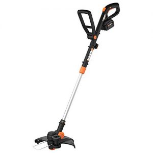 Worx WG170.3 GT Revolution 20V PowerShare 12" Grass Trimmer/Edger/Mini Mower 4.0Ah Battery and Charger Included,Black and Orange