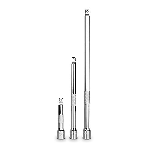Capri Tools 1/2-Inch Drive Wobble Extension Bar Set, 3-Piece