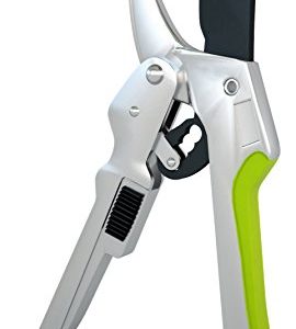 Power Drive Ratchet Anvil Hand Pruning Shears - 5X More Cutting Power ...