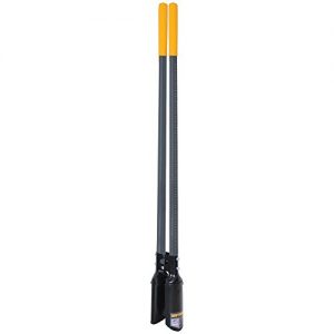 True Temper 2704200 48 in. Fiberglass Handle Post Hole Digger with Ruler and Cushion Grips
