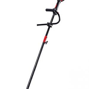 CRAFTSMAN WS235 2-Cycle 17-Inch Straight Shaft Gas Powered Brush Cutter and String Trimmer Handheld Weed Wacker with Attachment Capabilities for Lawn Care, Liberty Red
