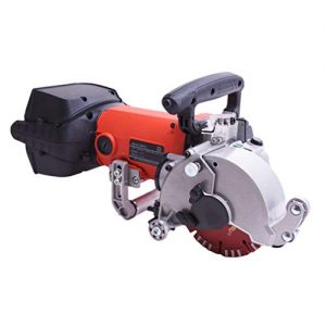 Wall Line Cutter Wire Slotting Marble Concrete Cutting Machine - Dustproof And Infrared Sighting - AC 110V