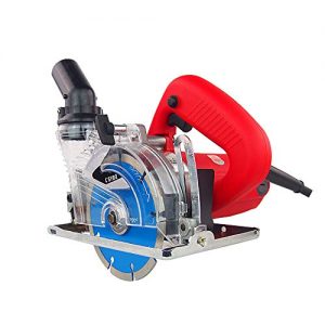 ETE ETMATE Masonry Saw Multifunctional 125MM Wood, Stone, Tile Slotting Cutting Machine with Dust Removal Function Marble Machine, Electric Circular Saw, Wood Working Chainsaw with 41mm Cutting Blade