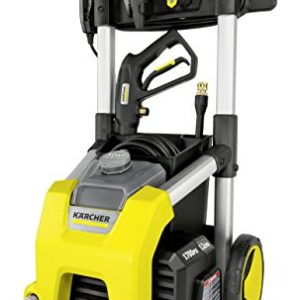 Karcher K1700 Electric Power Pressure Washer 1700 PSI TruPressure, 3-Year Warranty, Turbo Nozzle Included,Yellow