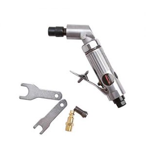 WINMAX TOOLS AUTOMOTIVE Pro 120° 1/4" Air Angle Die Grinder Cutting Grinding Built-in Regulator