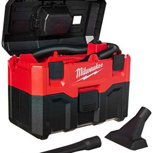 Milwaukee 0880-20 18-Volt Cordless Wet/Dry Vacuum, Red