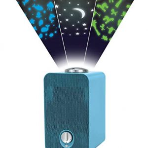 Germ Guardian HEPA Filter Air Purifier for Home, Kids Rooms, Night Light Projector, Filters Allergies, Pollen, Smoke, Dust, Pet Dander, UV-C Sanitizer Eliminates Germs, Mold, Odors, 4-in-1 AC4150BLCA