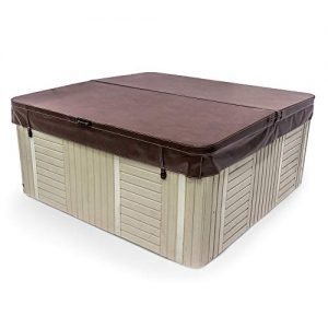 84 x 84 Inch Replacement Spa Cover and Hot Tub Cover - Brown