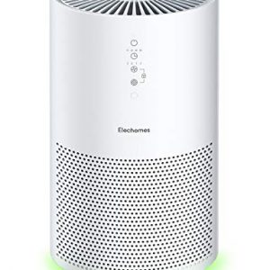 Elechomes EPI236 Pro Series Air Purifier for Large Room with True HEPA Filter, Air Cleaner for Pets, Smokers, Pollen for Bedroom Home Office 280 ft², Smart Air Sensor, Auto Mode, Timer