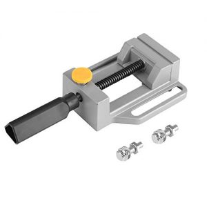 Annurssy Mini Vise Multi-function Electric Bracket Drill Press Clamps Aluminum Alloy Bench Vice