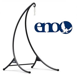 ENO, Eagles Nest Outfitters SkyPod Hanging Chair Stand, Charcoal