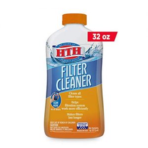 HTH 67025 Filter Cleaner Care for Swimming Pools, 1 qt