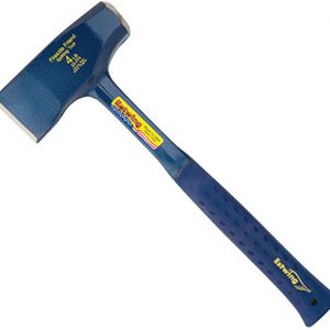 Estwing Fireside Friend Axe - 14" Wood Splitting Maul with Forged Steel Construction & Shock Reduction Grip - E3-FF4