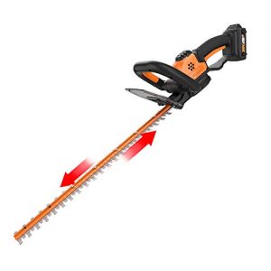 WORX WG261 20V Power Share 22-Inch Cordless Hedge Trimmer, Battery and Charger Included