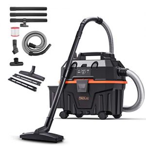 TACKLIFE Shop Vac, 4.5 Peak Hp 4 Gallon Wet Dry Vacuum, Wet Suction/Dry Suction, Blowing 3 in 1 Function, Suitable for House, Garage, Basement, Workshop - PVC01B
