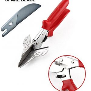 Multi Angle Miter Shear Cutter Hand Tools 45 Degree To 120 Degree (Handle Color - Vary), Including Spare Blade