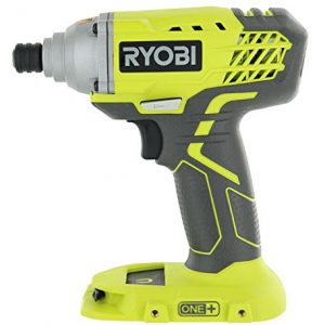 Ryobi P235 1/4 Inch One+ 18 Volt Lithium Ion Impact Driver with 1,600 Pounds of Torque (Battery Not Included, Power Tool Only)