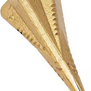 Toolman Diamond Wedge Splitting Diamond Shape Log Splitting Wedge Manual Wood Wedge Wood Splitter Wedge Tool 4LB QTH028