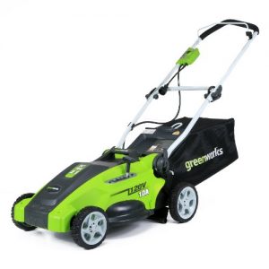 Greenworks 16-Inch 10 Amp Corded Electric Lawn Mower 25142