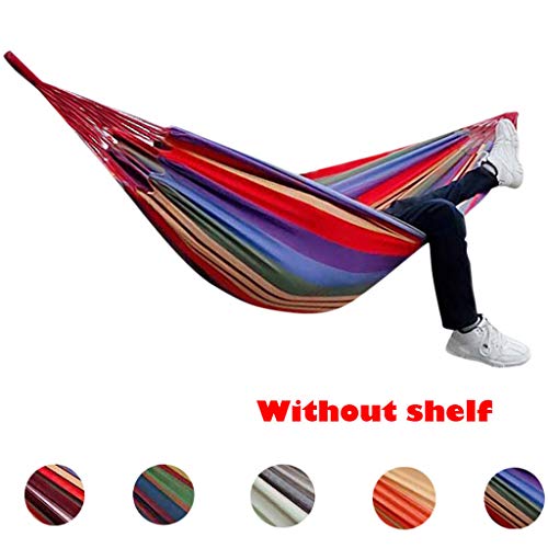 SSDXY Double Hammock with Steel Stand Two Person Adjustable Hammock Bed ...