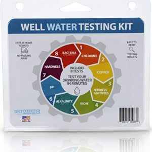 Well Water Testing Kit - Tests For Bacteria & 7 Other Tests In One Easy Testing Kit Made In USA
