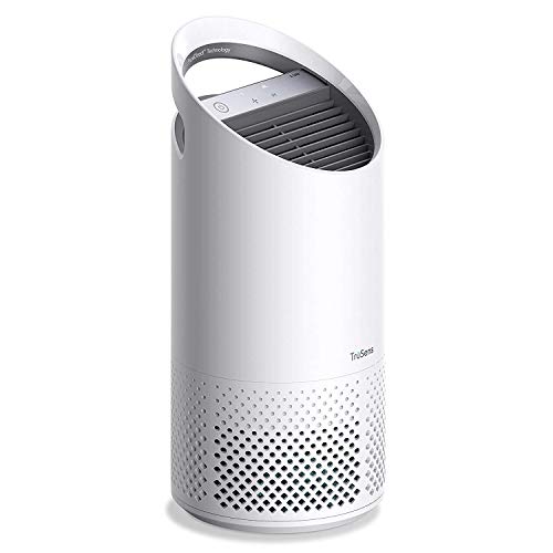 TruSens Air Purifier | 360 HEPA Filtration with Dupont Filter | UV Light Sterilization Kills Bacteria Germs Odor Allergens in Home | Dual Airflow for Full Coverage (Small)