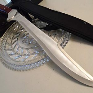Tomahawk Big Bounty Full Tang Machete Sword Hunting Knife Ultra Sharp Fixed Blade Knife 440 Ss 21 1/2" Oa Xl1552 Camping Survival Pocket Knives + Free eBook by Survival Steel