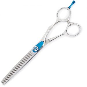 Master Grooming Tools 5900 Diamond Series Shears — High-Performance Shears for Grooming Dogs - 42-Tooth Thinning Shears, 6½"