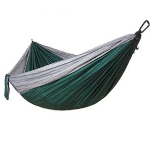 BXzhiri Outfitters Hammock Camping Double & Single with Tree Straps Indoor Outdoor Backpacking Survival & Travel, Portable