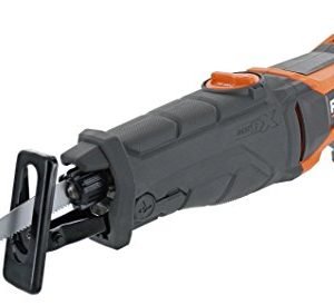 Ridgid R8642 Gen5X 18V Lithium Ion Cordless Reciprocating Saw with Tool-Free Blade Changing, Sight Line Blowing, and Variable Orbital Settings (Battery Not Included, Tool Only)