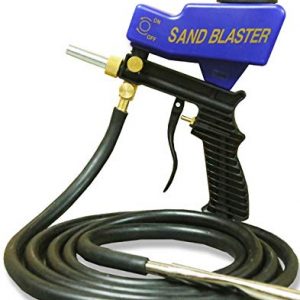 Premium Sandblaster Sand Blaster Gun Kit, Soda Blaster | Media Sandblaster Gun