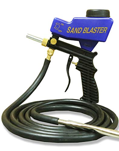 Premium Sandblaster Sand Blaster Gun Kit, Soda Blaster | Media Sandblaster Gun