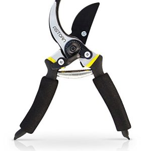 Astorn Bypass Pruning Shears for Garden Maintenance | Branch Clippers & Rose Pruning Shears | Hand Pruners with Ergonomic Handles, Shock-Absorbent Spring & Safety Lock | Gardening Scissors Set