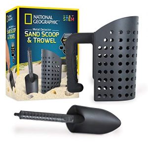 NATIONAL GEOGRAPHIC Sand Scoop and Shovel Accessories for Metal Detecting and Treasure Hunting