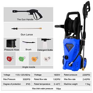 3000 psi electric pressure washer on sale