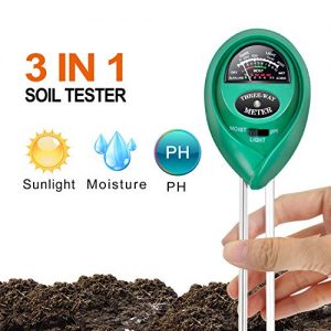 iPower LGTESTSOIL 3 in 1 Soil Meter, pH