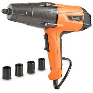 VonHaus Impact Wrench Set, 1/2-inch Drive with Hog Ring Anvil and Carry Case - 290ft-lbs Torque - 8.5 Amp