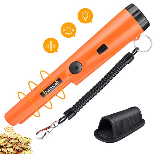 HOMPO Metal Detector Pinpointer - Waterproof Pro Detectors for Kids - High Accuracy Professional Handheld Treasure Hunting Tool
