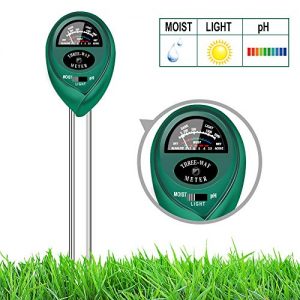 yoyomax Soil Test Kit pH Moisture Meter Plant Water Light Tester Testing Kits for Garden Plants