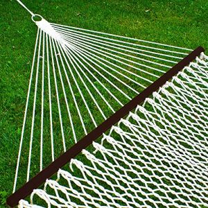Best Choice Products 2-Person Woven Cotton Rope Double Hammock for Backyard w/Spreader Bars, Carrying Case