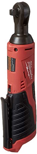 Milwaukee 2457-20 M12 Cordless 3/8" Sub-Compact 35 ft-Lbs 250 RPM Ratchet w/ Variable Speed Trigger (Battery Not Included, Power Tool Only)