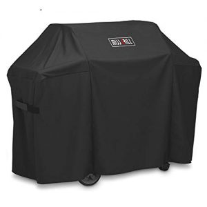 DallasCover 7130 Grill Cover Fits Weber Genesis II 3 Burner Grill and Genesis 300 Series Grills (Compared to 7130),58 x 44.5-Inch Heavy Duty Waterproof & Weather Resistant Outdoor Barbeque Grill Cover