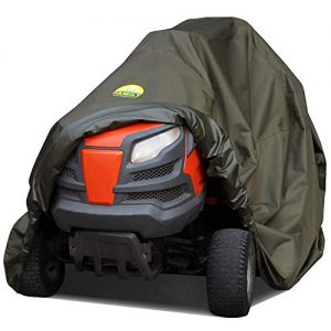 Family Accessories Waterproof Riding Lawn Mower Cover - Heavy Duty, Durable, UV and Water Resistant Cover for Ride-On Garden Tractor with Bagger or Attachment, Extra Large XL Size 98Lx44Wx43H