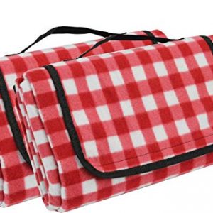 Extra Large Picnic Blanket [2 Pack] | Oversized Beach Blanket Sand Proof | Outdoor Accessory for Handy Waterproof Stadium Mat | Water-Resistant Layer Outdoor Picnics | Camping on Grass and Portable