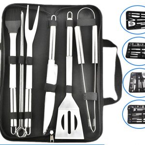Stainless steel barbecue tool set combination outdoor BBQ kitchen stuff