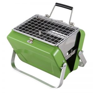 Mini Folding Barbecue Grill Portable Charcoal Grill Stainless Steel for Camping Travel Garden Outdoor