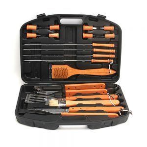 Grill Tool Set 18 Piece Stainless Steel Barbecue Set with Storage Case ...